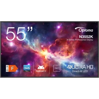 Optoma N3552K, Public Display (schwarz, UltraHD/4K, HDMI, USB-C)