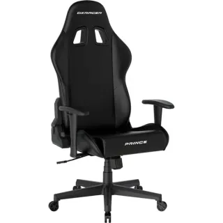 DXRacer Prince L Kunstleder, Gaming-Stuhl (schwarz)