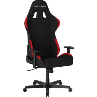 DXRacer Formular L wasserabweisender Stoff, Gaming-Stuhl (schwarz/rot)