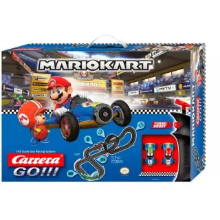 Carrera GO!!! Mario Kart 8- Mach 8, Rennbahn (Mit Mario Kart Dekoelementen)