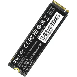Verbatim Vi3000 2 TB, SSD (PCIe 3.0 x4, NVMe, M.2 2280)