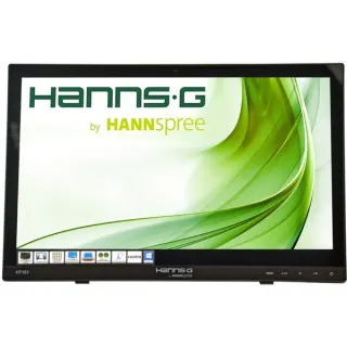 HANNspree HT161HNB, LED-Monitor (40 cm (16 Zoll), schwarz, HDMI, VGA, Kapazitiv)