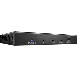Lindy 2 Port HDMI Splitter 18G (schwarz, HDR HDCP 2.2)