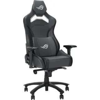 ASUS ROG Chariot X Core Gaming-Stuhl (grau/schwarz, Rennwagen-Stil)