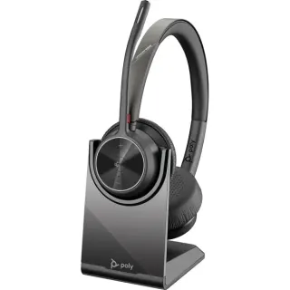 Poly Voyager 4320 UC, Headset (schwarz, USB-A)