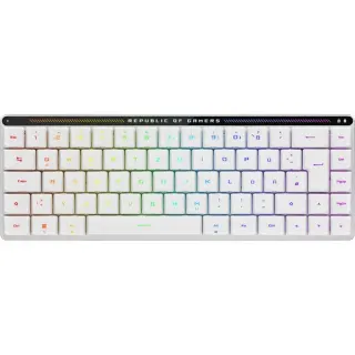 ASUS ROG Falchion RX, Gaming-Tastatur (weiß, DE-Layout, ROG RX Red)