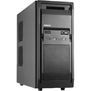 Chieftec LF-02B-OP, Tower-Gehäuse (schwarz)