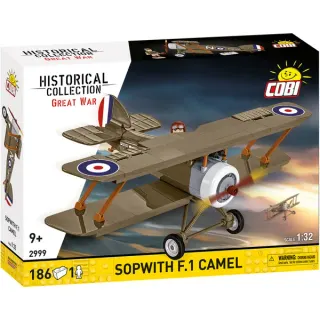 COBI Sopwith F.1 Camel, Konstruktionsspielzeug (Maßstab 1:32)