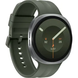 Samsung Galaxy Watch9, Smartwatch (silber, 44 mm, Bluetooth, Sport Band M/L)