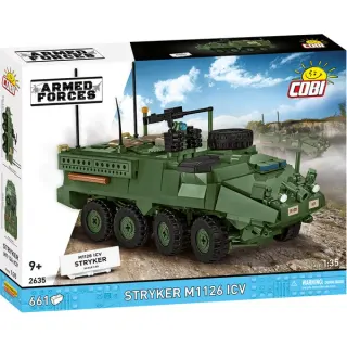 COBI Stryker M1126 ICV, Konstruktionsspielzeug (Maßstab 1:35)
