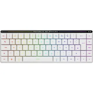 ASUS ROG Falchion RX, Gaming-Tastatur (weiß, DE-Layout, ROG RX Red, B-Ware)