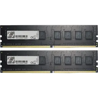 G.Skill DIMM 64 GB DDR4-2666 (2x 32 GB) Dual-Kit, Arbeitsspeicher (schwarz, F4-2666C19D-64GNT, Value, INTEL XMP)