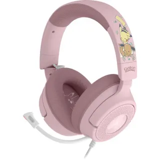Razer Kraken V4 X - Pokémon Pikachu/Eevee Edition, Gaming-Headset (rosa)