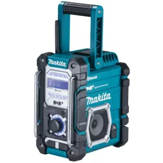 Makita DMR112, Baustellenradio (türkis/schwarz, FM, DAB+, Klinke, USB)