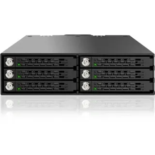 Icy Dock MB996SK-6SB, Wechselrahmen (schwarz, ToughArmor)