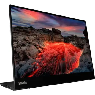 Lenovo ThinkVision M14t Gen2, LED-Monitor (35.6 cm (14 Zoll), schwarz, 2.2K, IPS, USB-C)