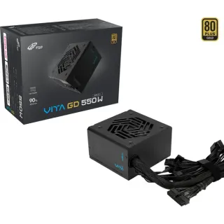 FSP VITA GD 550W, PC-Netzteil (schwarz, 4x PCIe, 550 Watt, B-Ware)