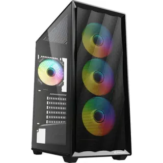 Sharkoon VK4 ARGB, Tower-Gehäuse (schwarz, Tempered Glass, B-Ware)