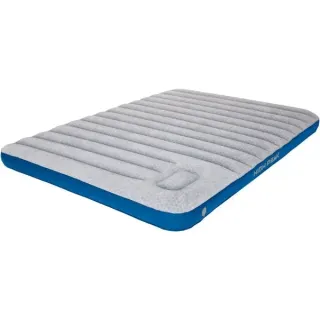 High Peak Air bed Cross Beam Double 40045, Camping-Luftbett (hellgrau/blau)