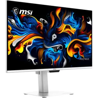 MSI PRO MAX 271UPXW12G, OLED-Monitor (67.3 cm (26.5 Zoll), weiß, WQHD, QD-OLED, HDR Ready, 120Hz Panel)