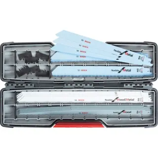 Bosch Professional Säbelsägeblatt-Satz Wood and Metal, 20-teilig (in ToughBox)