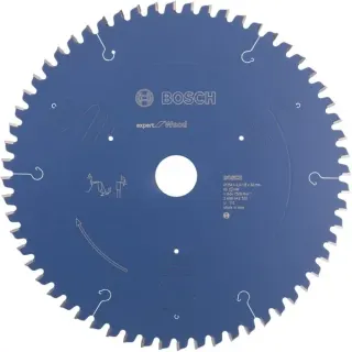 Bosch Professional EXPERT Wood Kreissägeblatt, Ø 254mm, 60Z (Bohrung 30mm, für Kapp- & Gehrungssägen)