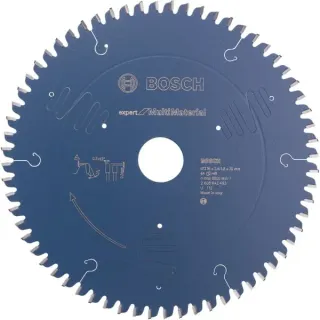 Bosch Professional EXPERT Multi Material Kreissägeblatt, Ø 216mm, 64Z (Bohrung 30mm, für Kapp- & Gehrungssägen)