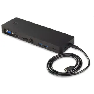 Fujitsu USB-C Port Replicator 2 Generalüberholt, Dockingstation (schwarz, USB-A, HDMI, DisplayPort)