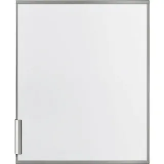 Bosch Home Türfront mit Alu-Dekorrahmen KFZ10AX0, Türverkleidung (weiß/silber)