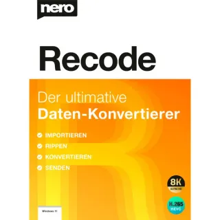 Nero AG Nero Recode, Multimedia-Software (Deutsch)
