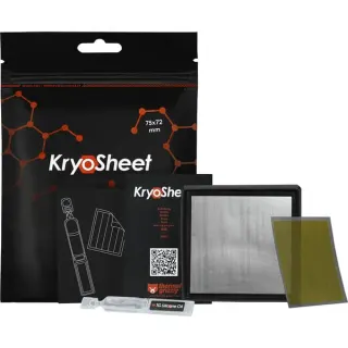 Thermal Grizzly KryoSheet 75x72 mm, Wärmeleitpads (anthrazit)