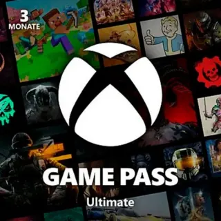 Xbox Game Pass Ultimate, Xbox Series X|S-Spiel (3 Monate)