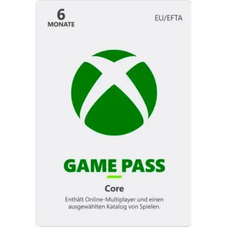 Xbox Game Pass Essential-Spiel (6 Monate)