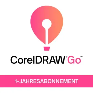 CorelDRAW Go, Grafik-Software (Deutsch, Englisch, Französisch, Italienisch, Niederländisch, Polnisch, Spanisch, Mehrsprachig, 1 Lizenz, 1 Jahr)