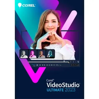 Corel VideoStudio Ultimate 2023, Multimedia, Recording-Software (Deutsch, Chinesisch, Englisch, Französisch, Italienisch, Niederländisch, Mehrsprachig, 1 Lizenz)