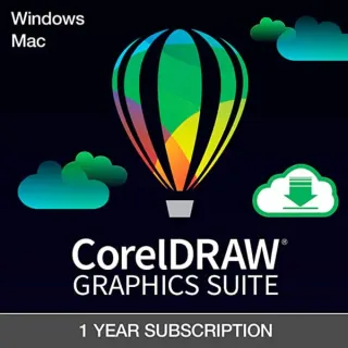 CorelDRAW Graphics Suite 365, Grafik, Publishing, Multimedia-Software (Mehrsprachig, 1 Lizenz, 1 Jahr)