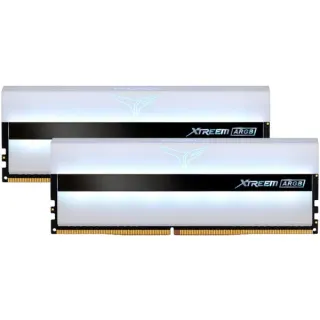 Team Group DIMM 16 GB DDR4-3200 (2x 8 GB) Dual-Kit, Arbeitsspeicher (weiß, TF13D416G3200HC16CDC01, XTREEM ARGB, INTEL XMP)