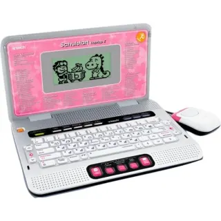 VTech Schulstart Laptop E, Lerncomputer (rosa/pink)