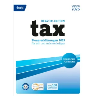 Buhl Data tax 2026 Berater, Finanz-Software (Deutsch)