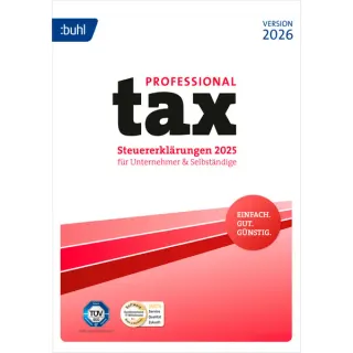 Buhl Data tax 2026 Professional, Finanz-Software