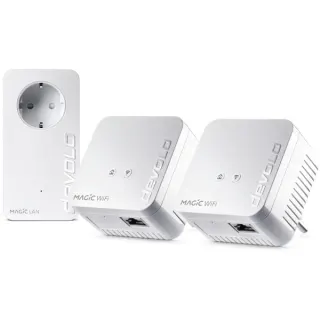 devolo Magic 1 WiFi 2-1-3 Multikit mini, Powerline + WLAN (3 Adapter)