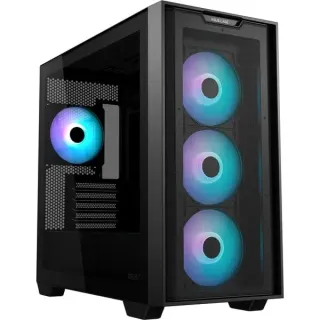 ASUS A21 PLUS TG ARGB , Tower-Gehäuse (schwarz, Tempered Glass, B-Ware)