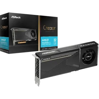 ASRock Radeon™ AI PRO R9700 32GB, Grafikkarte (schwarz)