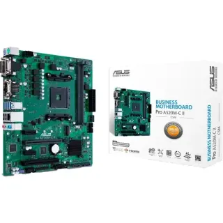 ASUS PRO A520M-C II/CSM, Mainboard (grün/schwarz, B-Ware)