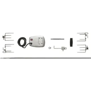 Napoleon Commercial Drehspieß-Set für extra große Grills, Grillspieß (edelstahl, inkl. Motor, für LEX 605 und 730 Serie, B-Ware)
