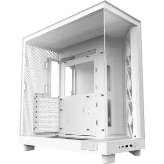 NZXT H6 Flow RGB , Tower-Gehäuse (weiß, Tempered Glass, B-Ware)