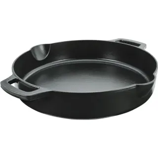 RÖSLE Grillpfanne VARIO Gusseisen Ø 35 cm (schwarz)