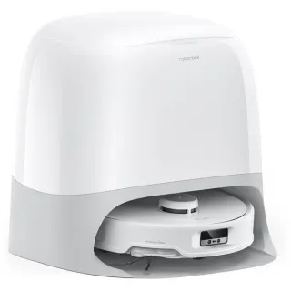 Roborock Qrevo Curv, Saugroboter (weiß, inkl. Multifunktions-Dockingstation 3.0, B-Ware)