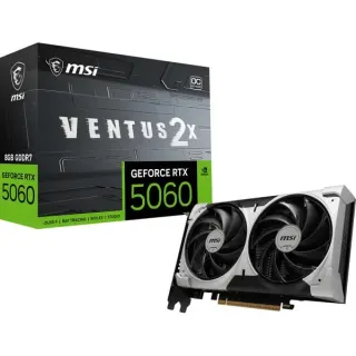 MSI GeForce RTX 5060 VENTUS 2X OC V1 8G, Grafikkarte (DLSS 5, 3x DisplayPort, 1x HDMI 2.1)