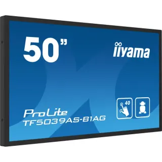 iiyama ProLite TF5039AS-B1AG, Public Display (schwarz (matt), UltraHD/4K, VA, Touchscreen)